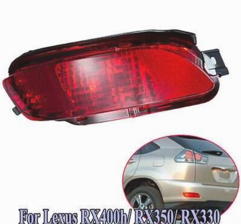 Катафот на задний бампер от Lexus RX330/350/400